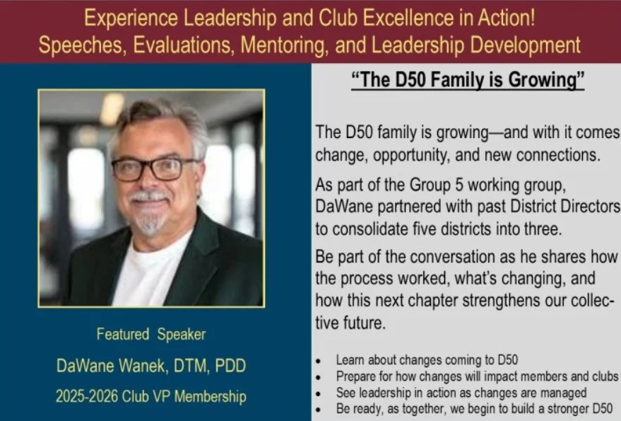 Park Central Toastmasters